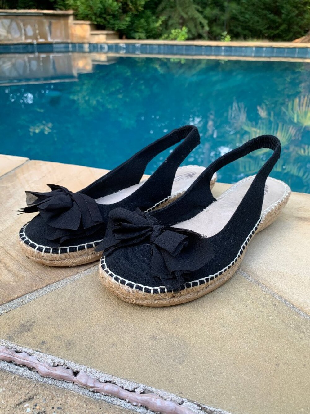 Cliffs By White Mountain Cheerful Slingback Espadrilles Sz8